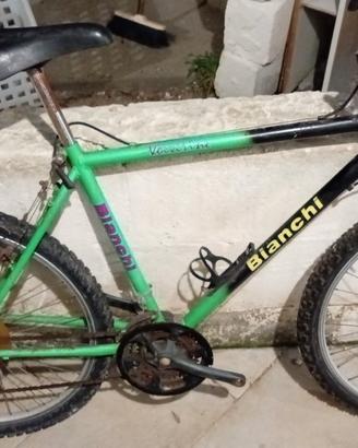 bicicletta vintage bianchi
