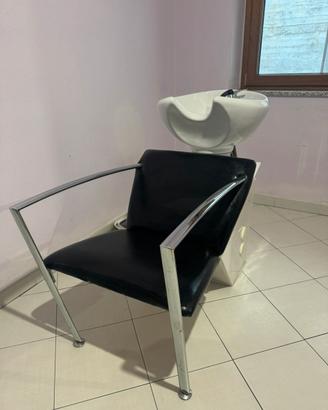 Lavatesta professionale da parrucchiera