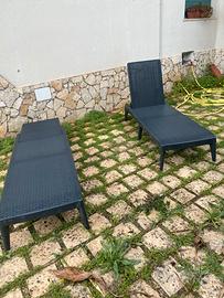 6 lettini fa piscina