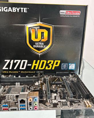 Z170 hd3p scheda madre i7 6700