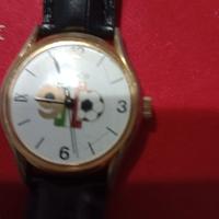 orologio omivox Mondiali Italia 90 cinturino pelle