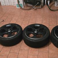 4 cerchioni VW ORIG. R18 +3 PIRELLI POWERGY 220 40