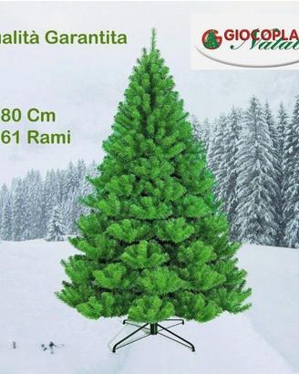 GiocoPlast - ALBERO NATALE VERDE 180CM 561RAMI