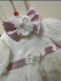 vestito battesimo bambina