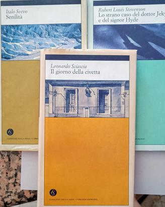 ✴️SET 3 CLASSICI - Sciascia, Stevenson, Svevo
