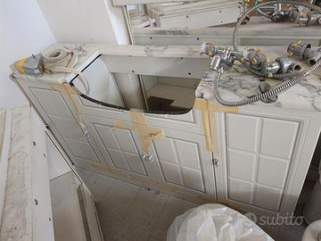 lavandino e mobiletto bagno 