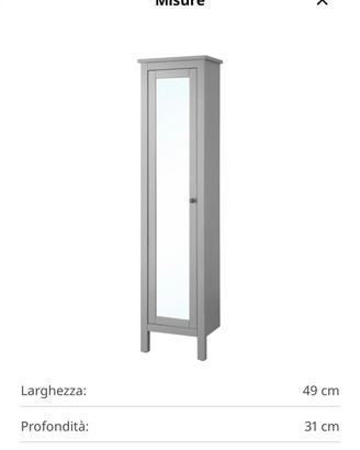Mobile alto x bagno