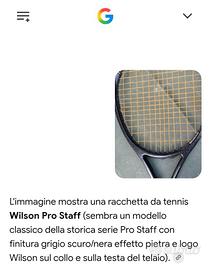 racchetta squash 