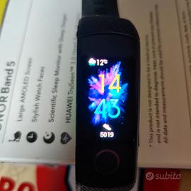 Smartband Honor  Band 5 in condizioni accettabili 