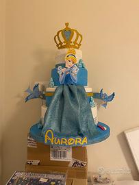 Torta scenografica Cenerentola