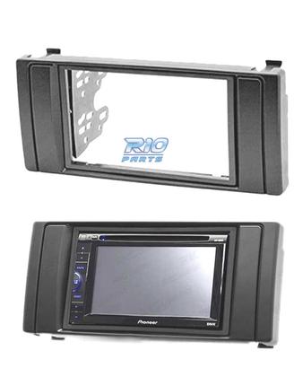 CORNICE NERA PER AUTORADIO 2-DIN BMW SERIE 5 E39 E