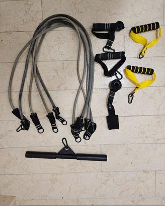 cavi elastici Palestra fitness