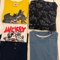 Maglie e felpa 4/6 anni