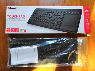 Tastiera wireless con touchpad TRUST - NUOVA