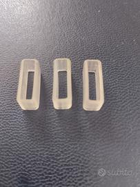 Tre passanti per orologio Swatch gent. Trasparenti
