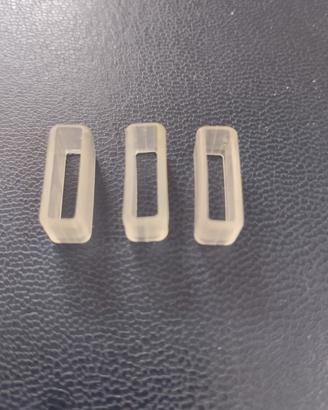 Tre passanti per orologio Swatch gent. Trasparenti