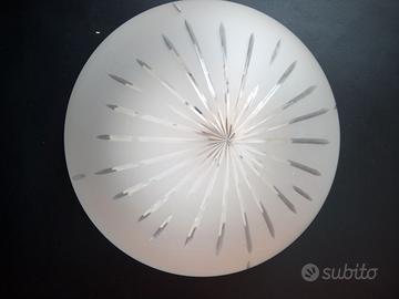 plafoniera da soffitto - diametro 23-vetro murano