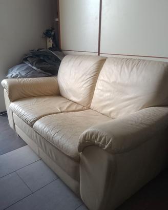Divano pelle 2 posti