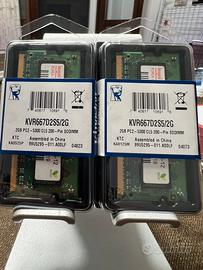 RAM Kingston 4GB (2x2GB) DDR2-667