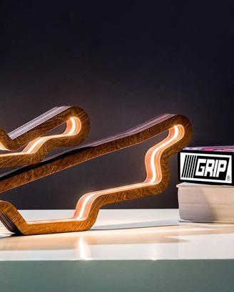 Lampada Led in Legno Circuito Mugello