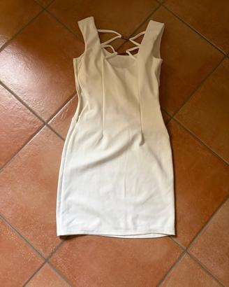 Vestito bianco taglia S. Tubino corto