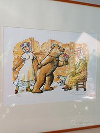 Litografia di Luis A. Solari 