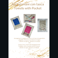 Asciugamani con tasca