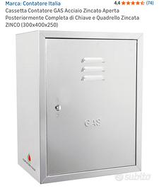 Cassetta contatore gas zincata 300x400x250