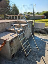 Scaletta Piscina Acciao Inox