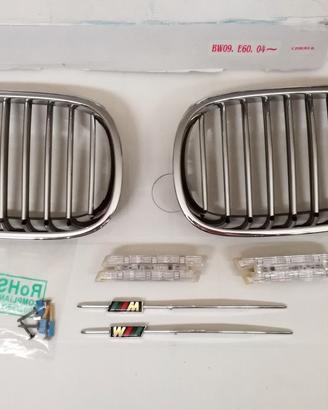 Griglie calandre maschera e frecce BMW 520