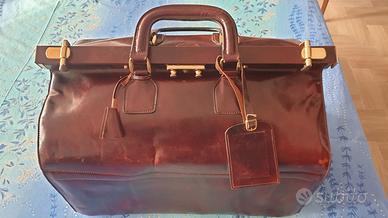 VALIGIA DILIGENZA IN PELLE.