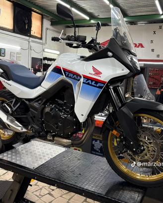 Transalp 750 senza un graffio