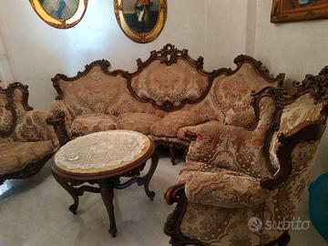 Divano stile Luigi XIV