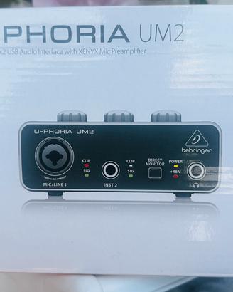 Behringher U-PHORIA UM2 Interfaccia Audio USB