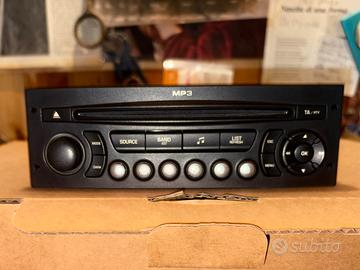Autoradio stereo originale Peugeot 207 Siemens VDO