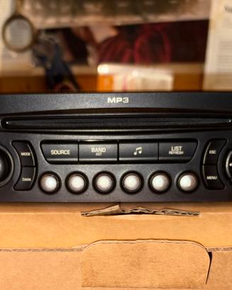 Autoradio stereo originale Peugeot 207 Siemens VDO