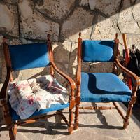 Coppia di poltroncine