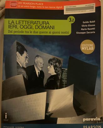 La letteratura ieri, oggi, domani 3.2