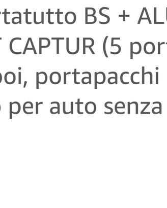 barra portatutto Renault Capture 