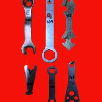 N° 6 chiavi usate per utensili - elettrodomestici