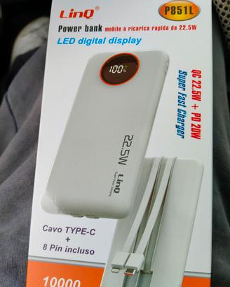 Power bank nuova 10000 mAh
