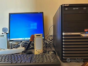 PC Computer ACER Veriton Windows 10 COMPLETO