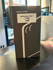 Samsung galaxy Z Flip 7 512 giga pari al nuovo