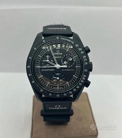 Orologio Moonswatch Omega  Snoopy Nero