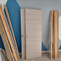 Porta in Legno, Batt. o Scorr., col. Larice chiaro