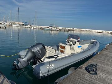 Gommone cab 7+motore Yamaha+carrello ellebi 1600