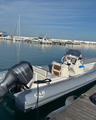 Gommone cab 7+motore Yamaha+carrello ellebi 1600