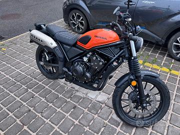 Honda CL500 immatricolata 02/2025. KM 3.350