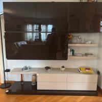 Soggiorno mobile tv+mobile contenitore