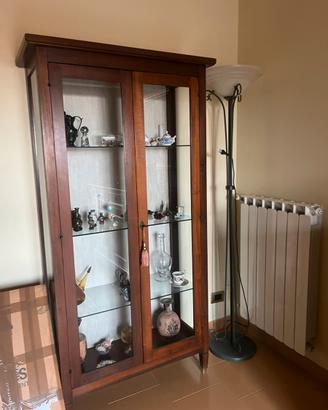 soggiorno arte povera in vero legno massello